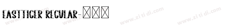 EastTiger Regular字体转换